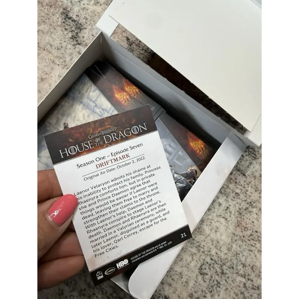 2024 Rittenhouse G.O.T. House of the Dragon Season 1 HOBBY BOX  Open box